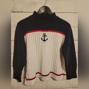 Vtg Crazy Horse Women's Petite XL Cotton Sweater Shirt